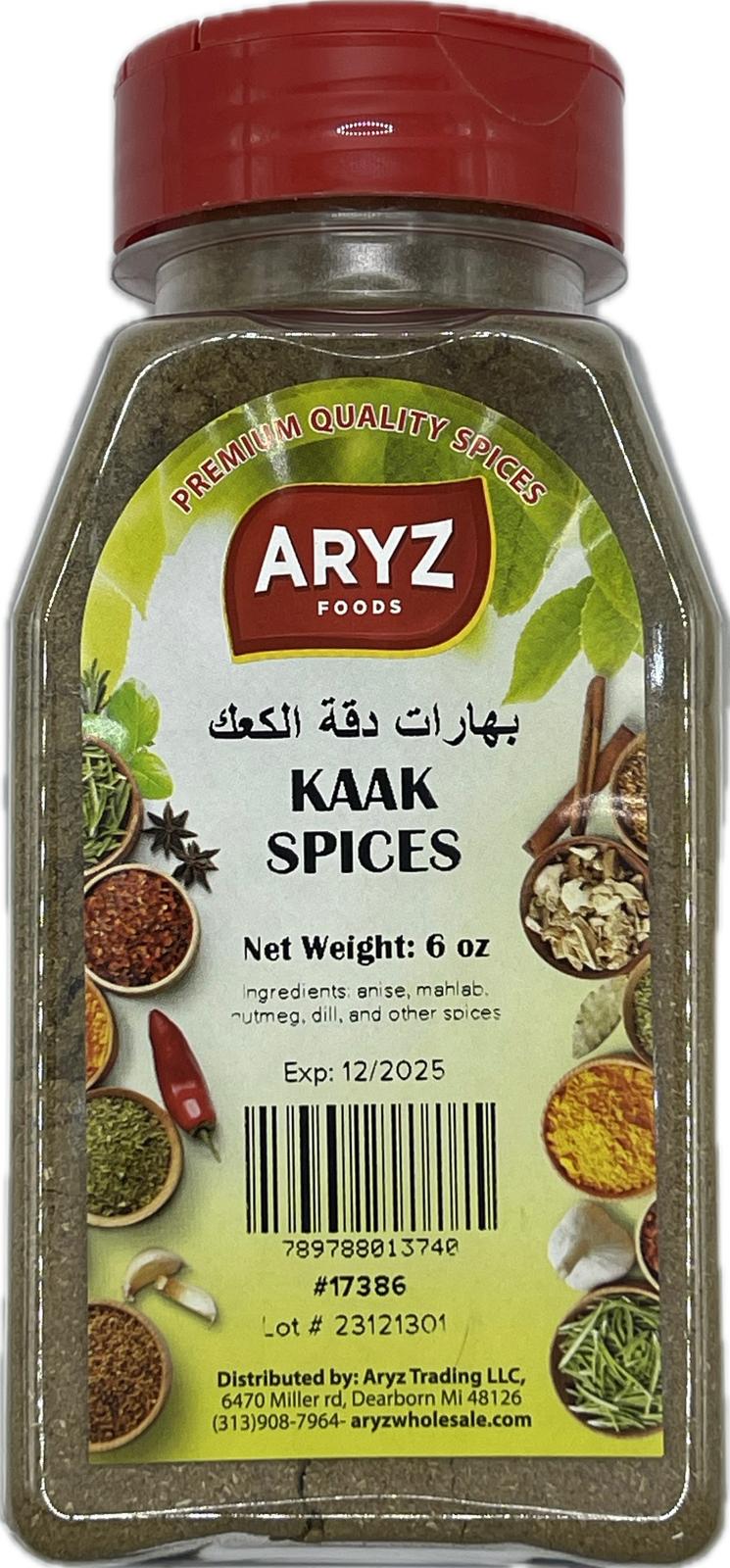 ARYZ SPICES KAAK SPICES 7 OZ 12/CASE