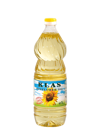 KLAS SUNFLOWER OIL 1 L 15/CASE