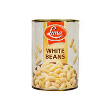 LUNA WHITE BEANS 380G 24/CASE