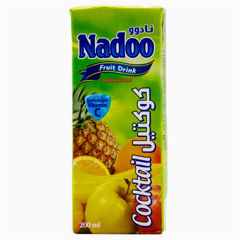 NADOO COCKTAIL JUICE 200 ML 27/CASE