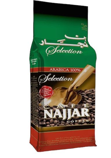 NAJJAR COFFEE W/CARDAMON 450 GR 10/CASE