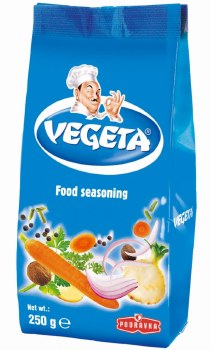 PODRAVKA VEGETA BAGS 250GM 16/CASE