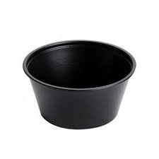 PRIME SOURCE PORTION CUP - BLACK 2 OZ (2500 CT) #7