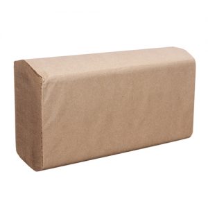RIGHT CHOICE MULTIFOLD TOWELS - BROWN 9"X9.45" (16