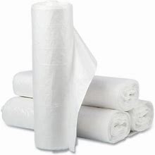 ROLLPAK BIODEGRADEABLE CAN LINERS 60 GAL 28&amp;quot;X58&amp;quot; 1