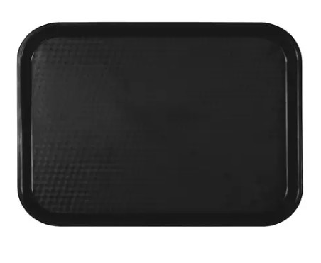 DYN-A-PAK FOAM TRAY BLACK 10X8X1 (400 CT) #8H