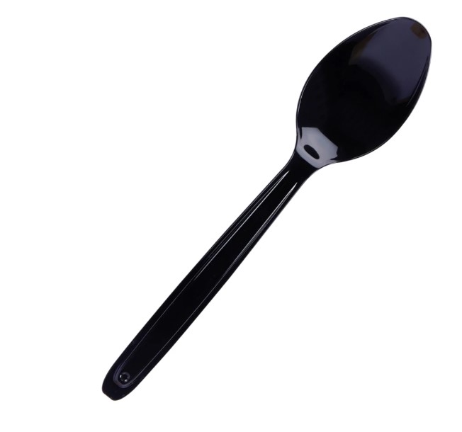 SABERT SERVING SPOON BLACK 9" (72 CT) #UBK72S