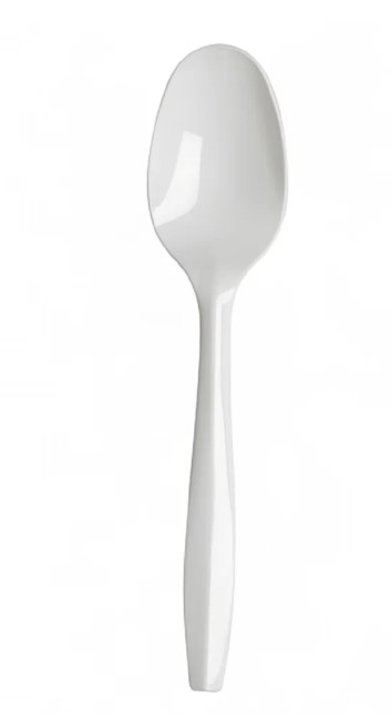JRMI CUTLERY WHITE SPOON PP #P2203W