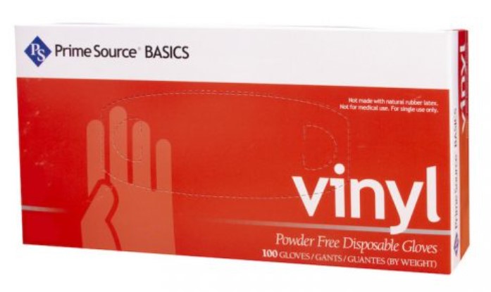 PRIME SOURCE SELECT VINYL GLOVES L (1000 CT) #7500