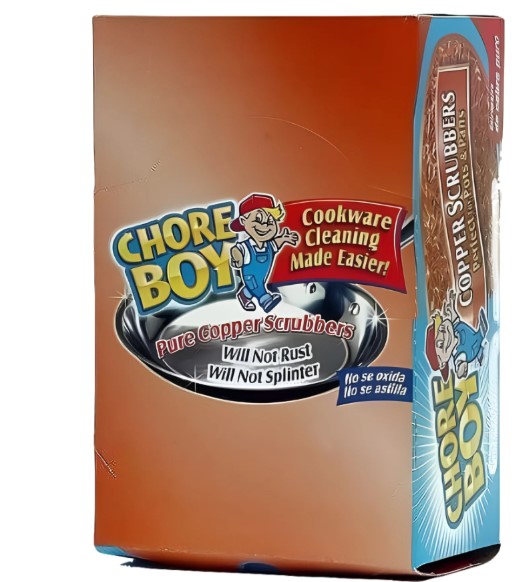 CHORE BOY COPPER SCRUBBER 1PK 36/CASE