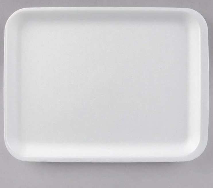 DYN-A-PAK FOAM TRAY WHITE 8X6X1 (500 CT) #2