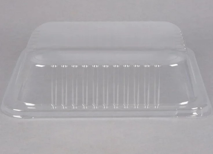 HFA PLASTIC REGULAR DOME LID HALF SIZE (100 CT) #2