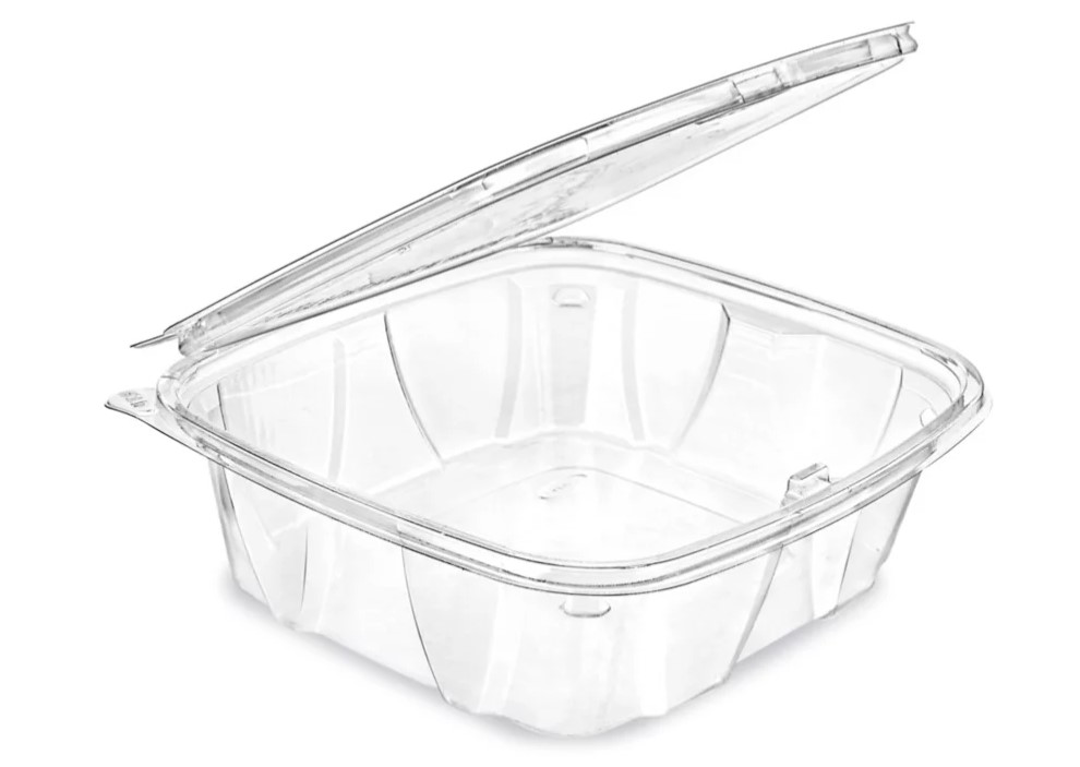 INLINE CLEAR HINGED CONTAINERS 24 OZ (200 CT) #TS2
