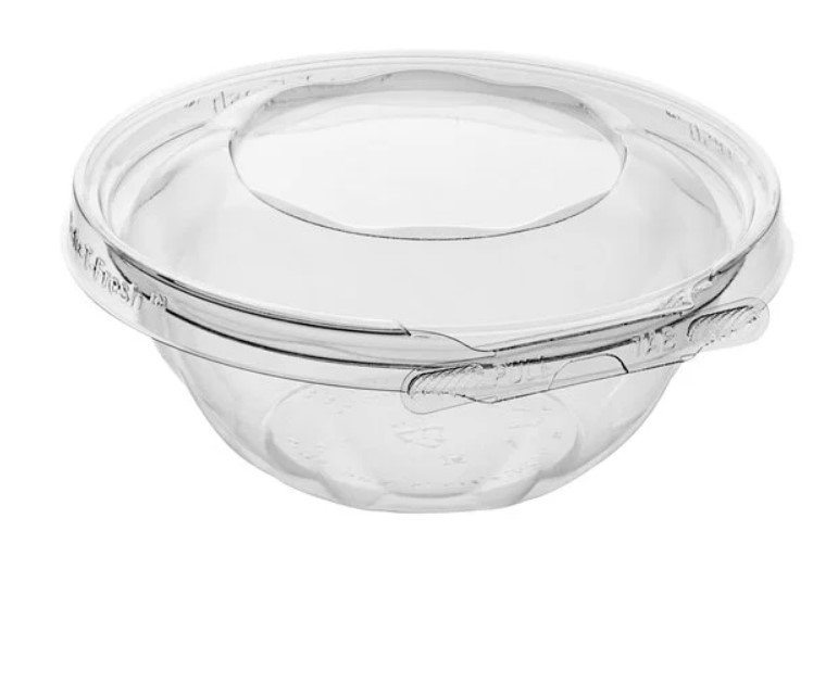 INLINE CLEAR HINGED ROUND CONTAINERS 12 OZ (240 CT