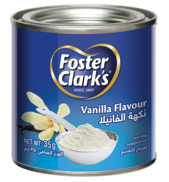 FOSTER CLARK&amp;#039;S VANILLA POWDER 35G 12/CASE
