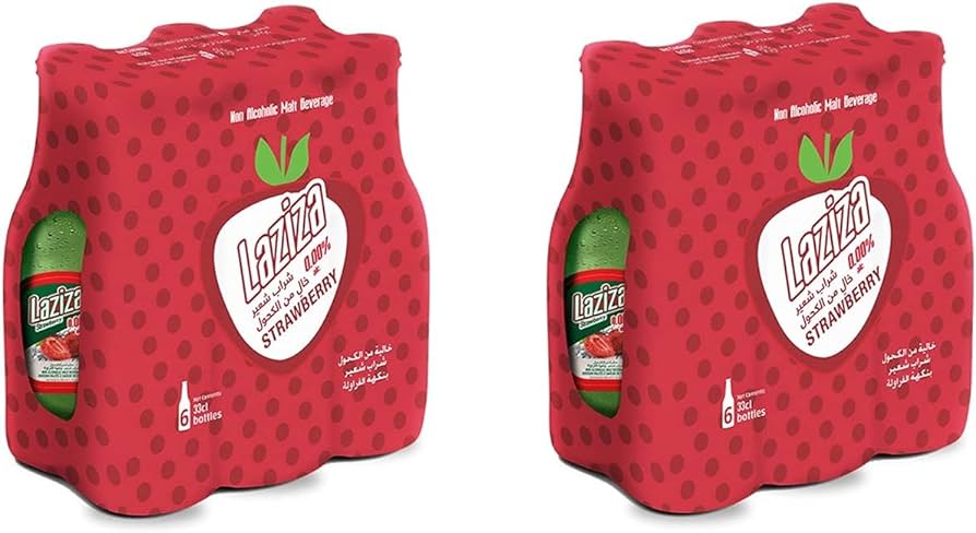 LAZIZA STRAWBERRY 6 PACK 4/CASE