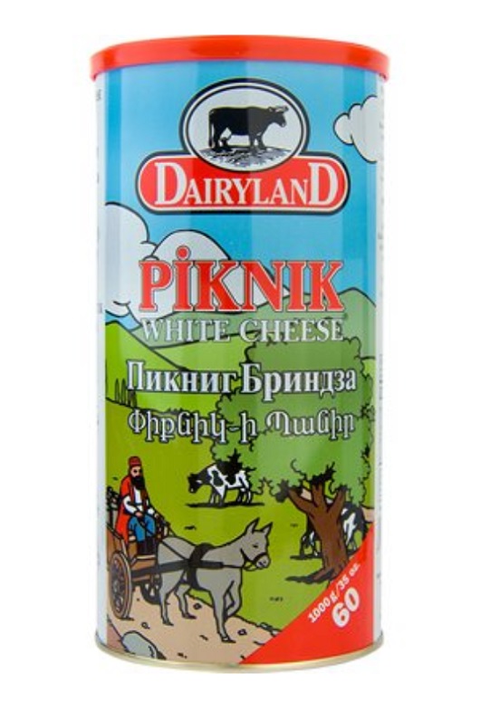 DAIRYLAND CIFTLIK PIKNIK WHITE CHEESE 800 G 6/CASE