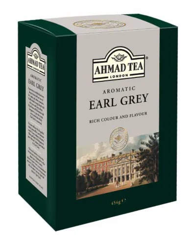 AHMAD TEA LOOSE BOX AROMATIC EARL GREY 454G 24/CASE