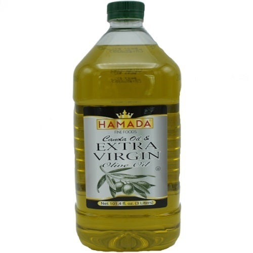 HAMADA BLENDED CANOLA & EXTRA VIRGIN OLIVE OIL 3L