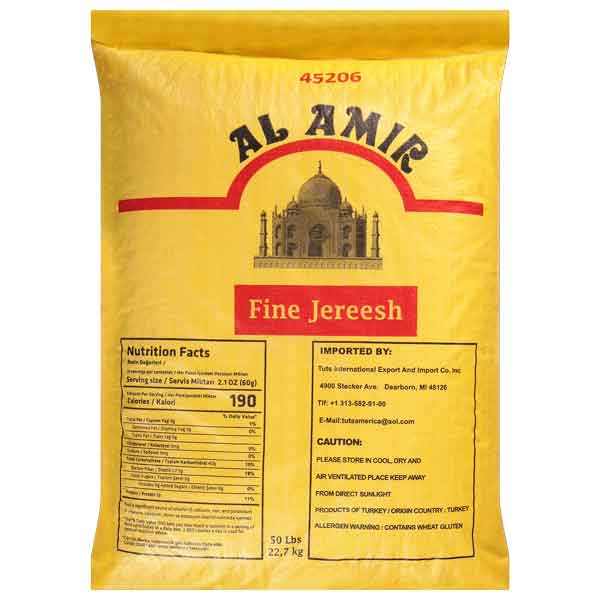 AL AMIR BULGHER JAREESH FINE 50 LB