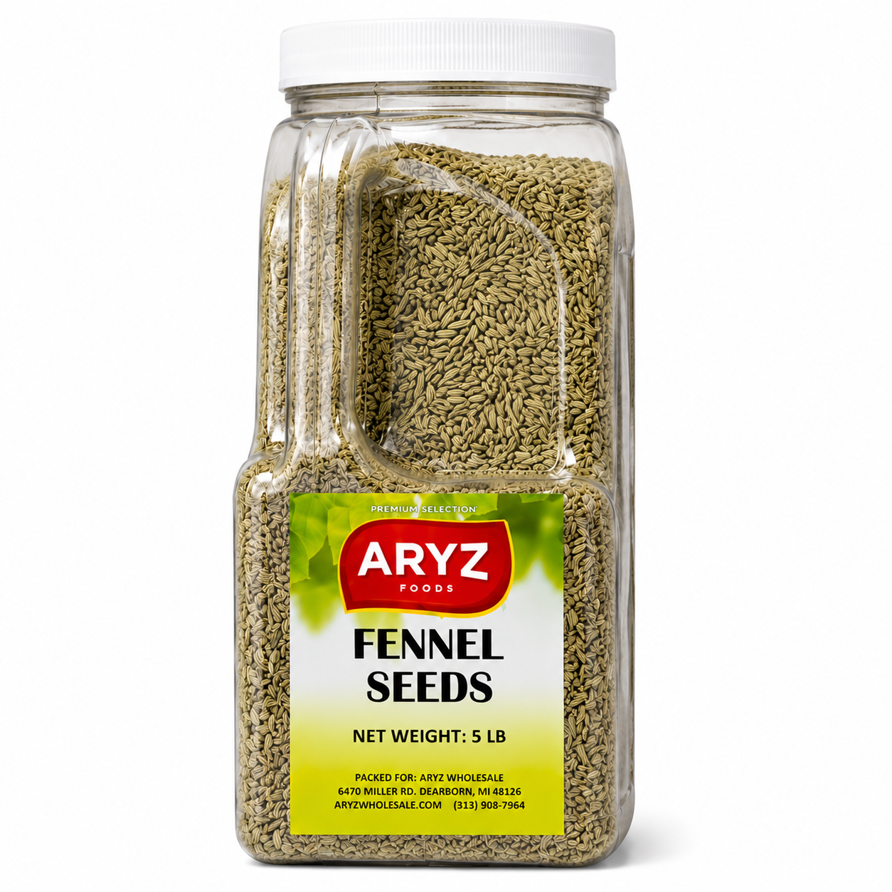 ARYZ SPICES FENNEL SEEDS 5 LB